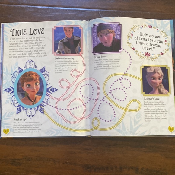 Disney Frozen 3 Book Bundle | Elsa & Anna Fact Book & 2 Kids Story Board Books - Picture 5 of 10